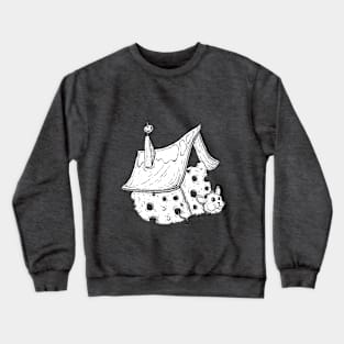 Cheesy Cottage Crewneck Sweatshirt